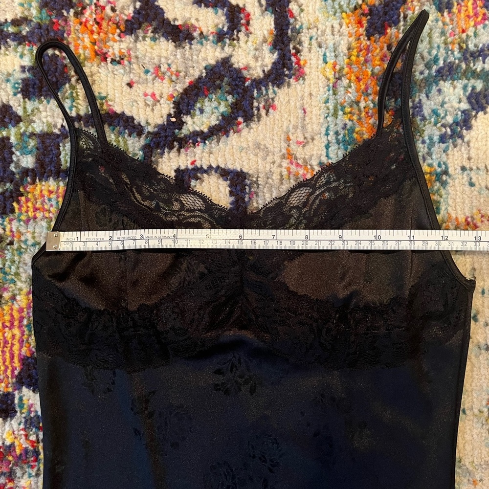 Motel Rocks Slip Mini Black Lace Dress - Picture 9 of 9